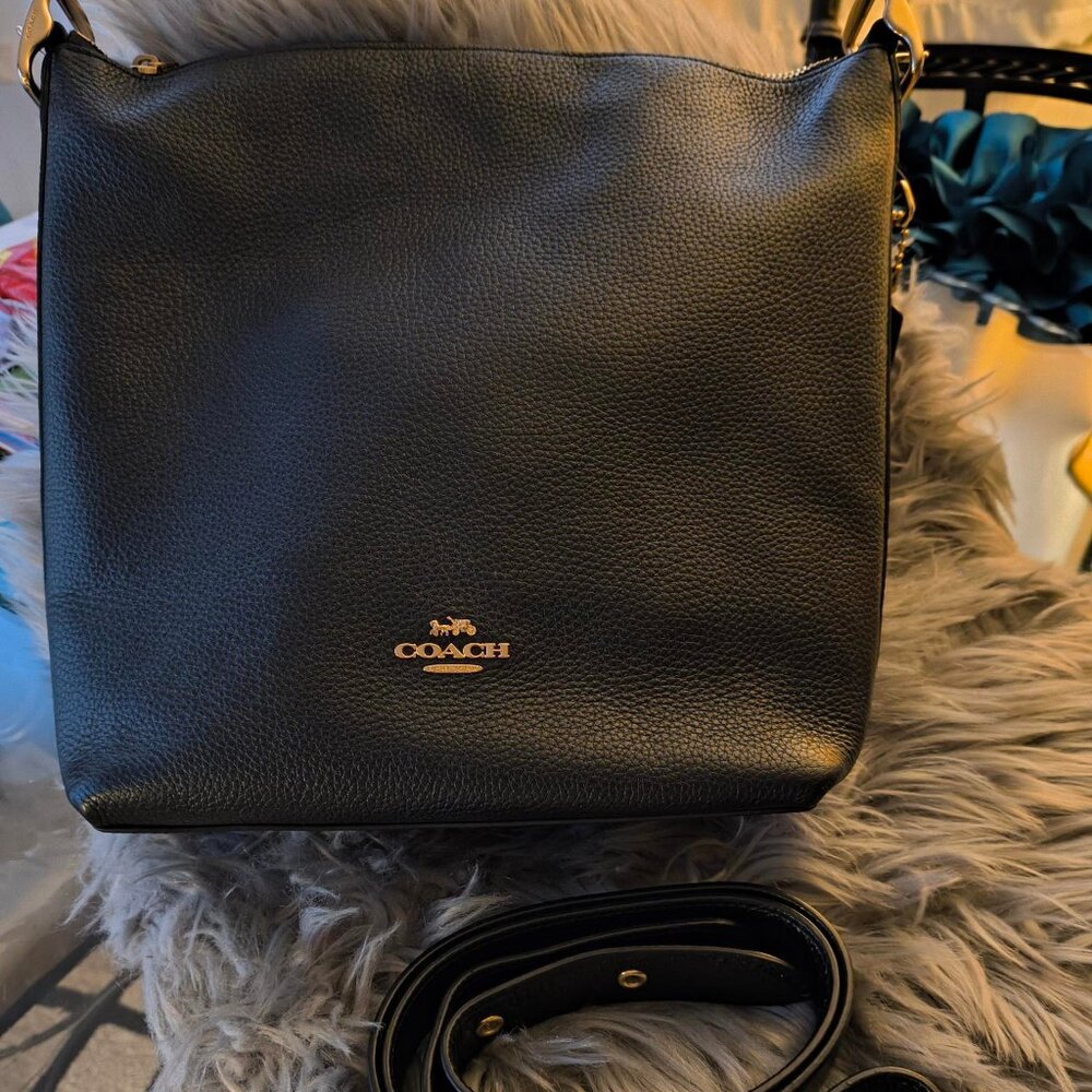 COACH Val Duffle Bag (Black)